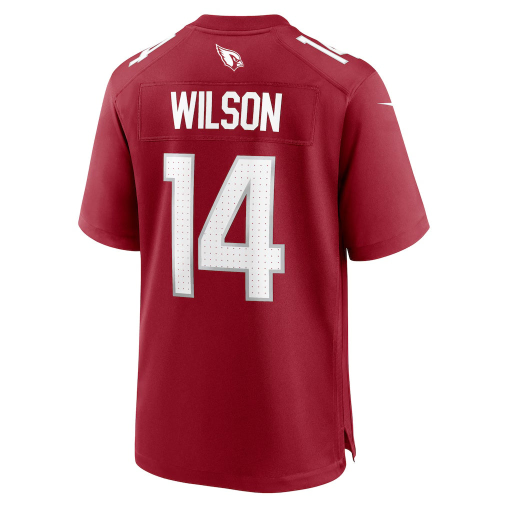 A.Cardinals #14 Michael Wilson Cardinal Team Game Stitched Football American Jersey