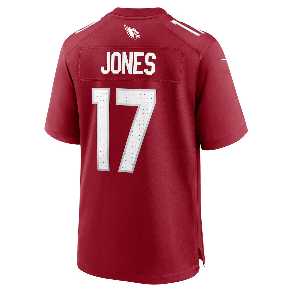 A.Cardinals #17 Zay Jones Cardinal Team Game Stitched Football American Jersey