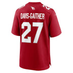 A.Cardinals #27 Akeem Davis-Gaither Cardinal Team Game Stitched Football American Jersey
