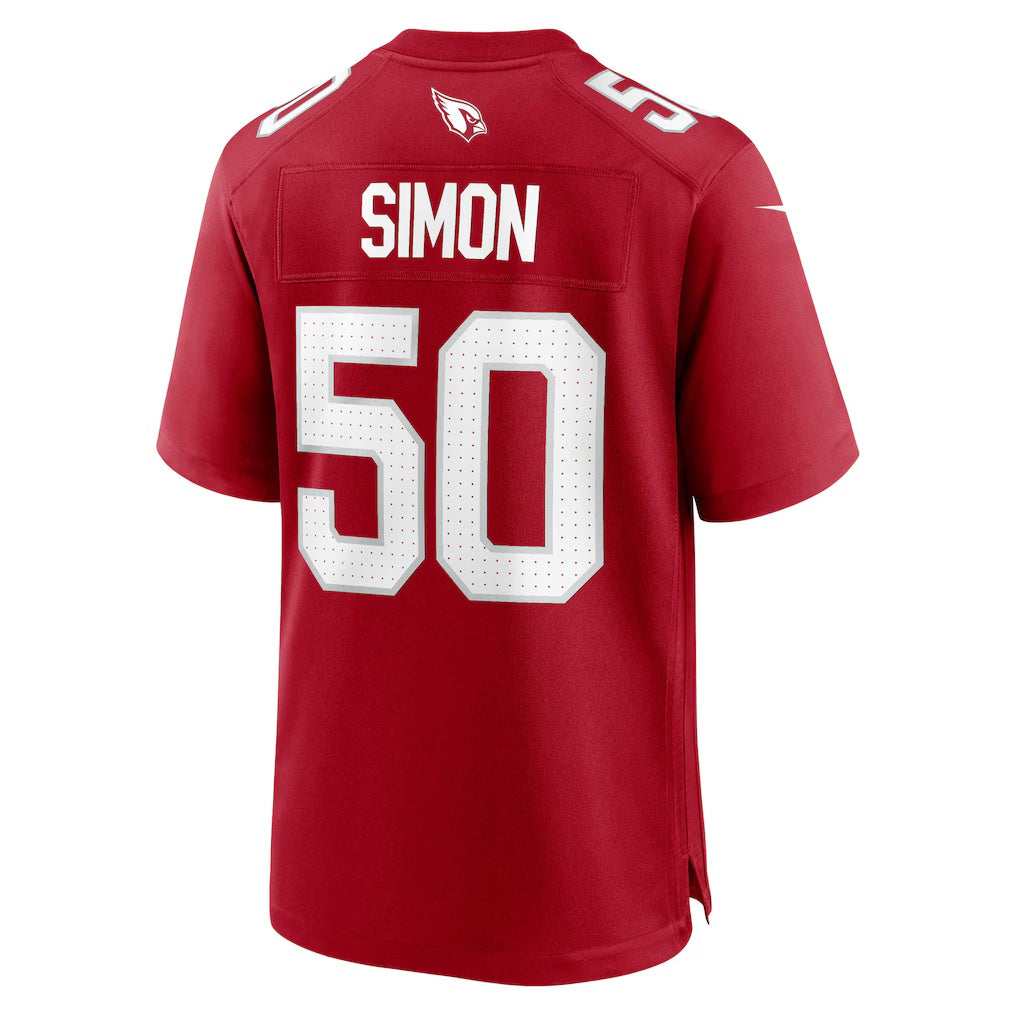 A.Cardinals #50 Cody Simon Cardinal Team Game Stitched Football American Jersey