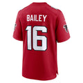 A.Falcons #16 Jake Bailey Red Team Game Jersey