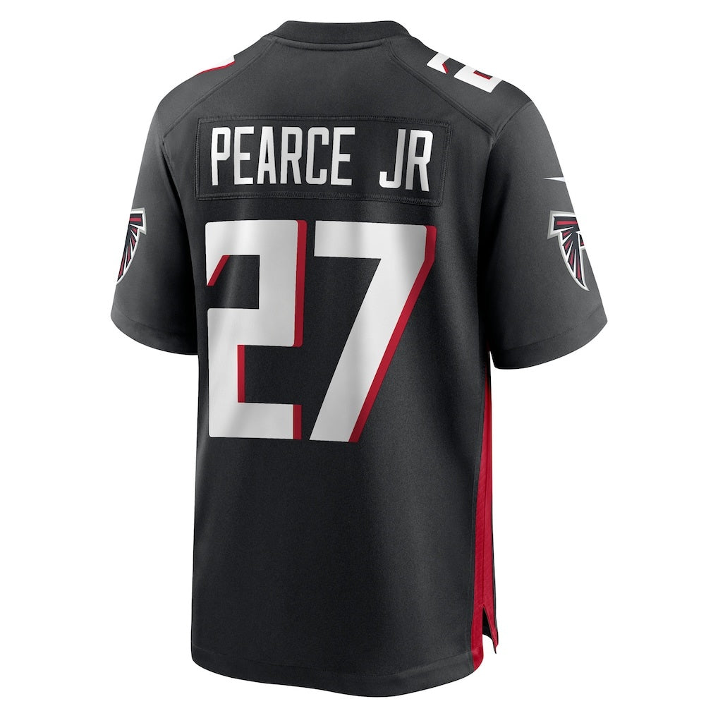 A.Falcons #27 James Pearce Jr. Black 2025 Draft First Round Pick Game Player Stitched Football American Jersey