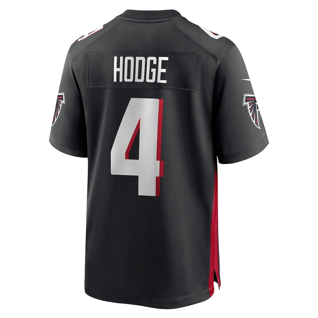 A.Falcons #4 KhaDarel Hodge Black Team Game Stitched Football American Jersey