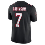 A.Falcons #7 Bijan Robinson Black Alternate Vapor F.U.S.E. Limited Stitched Football American Jersey