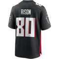 A.Falcons #80 Andre Rison Black Game Retired Player Stitched Football American Jersey