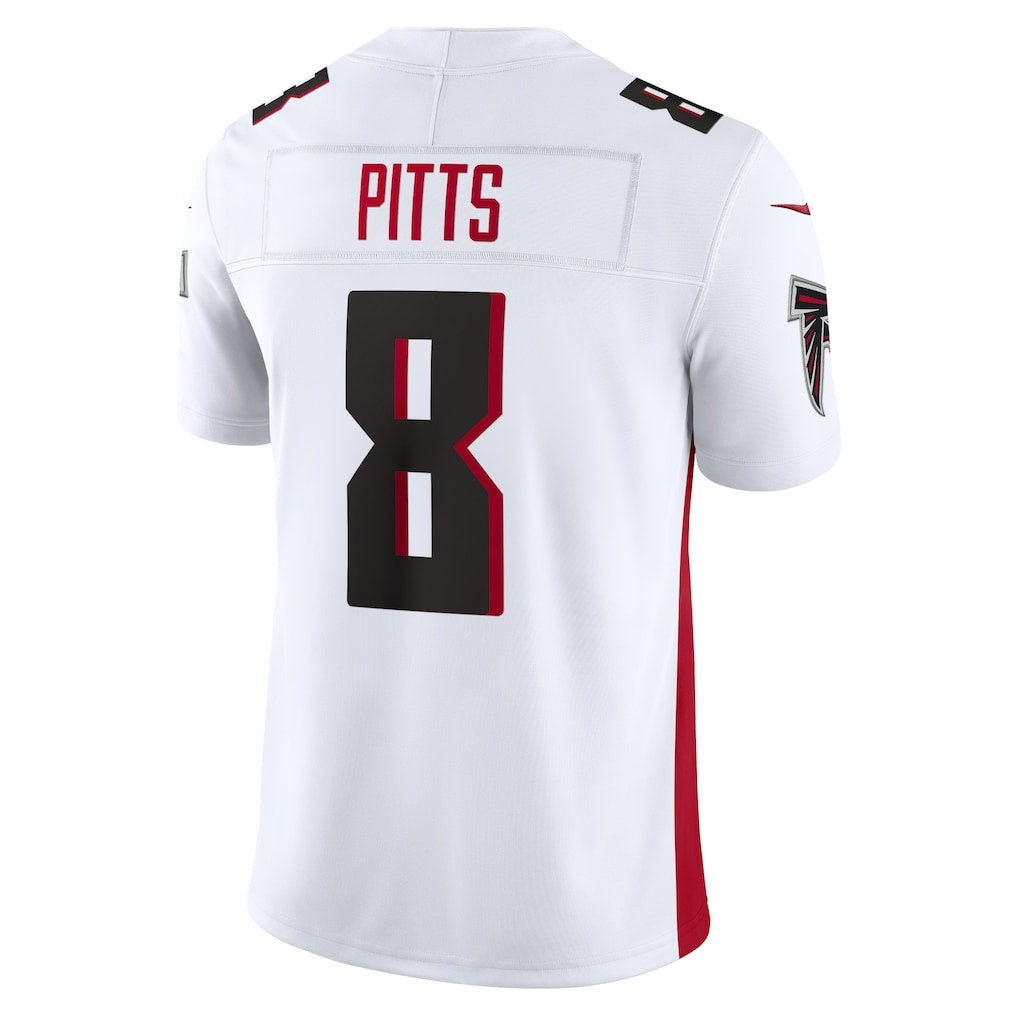 A.Falcons #8 Kyle Pitts White Vapor F.U.S.E. Limited Stitched Football American Jersey