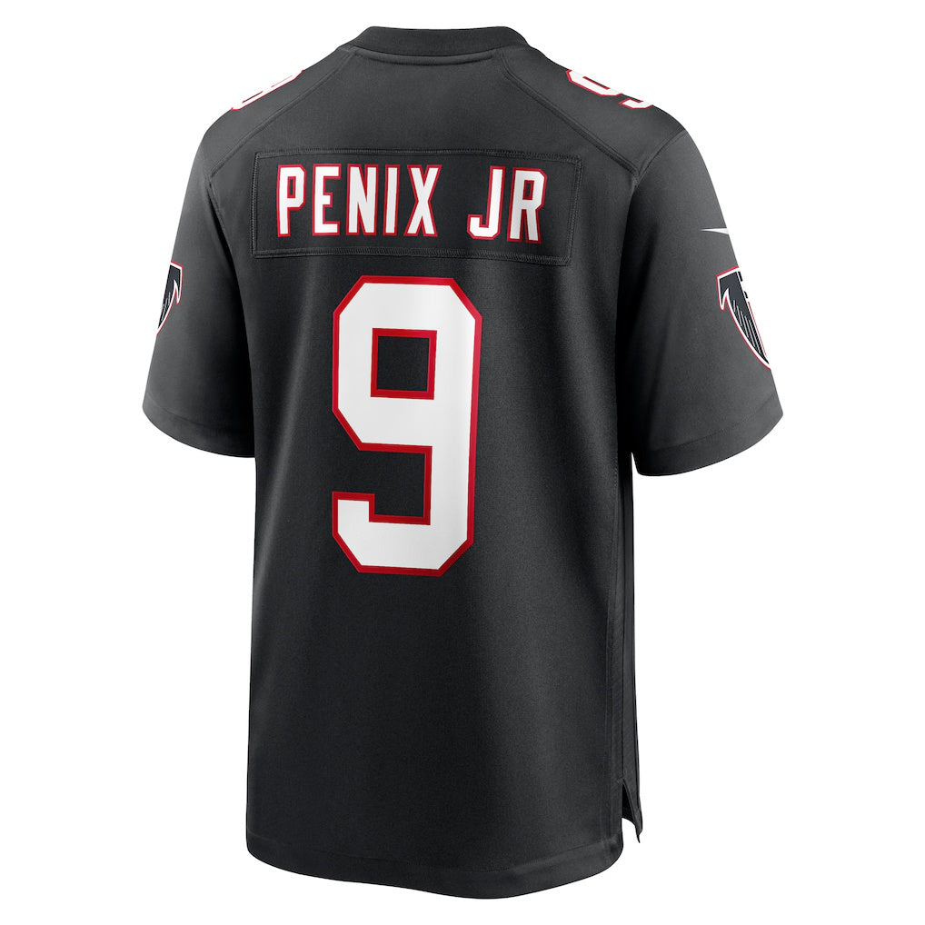 A.Falcons #9 Michael Penix Jr. Black Alternate Game Stitched Football American Jersey
