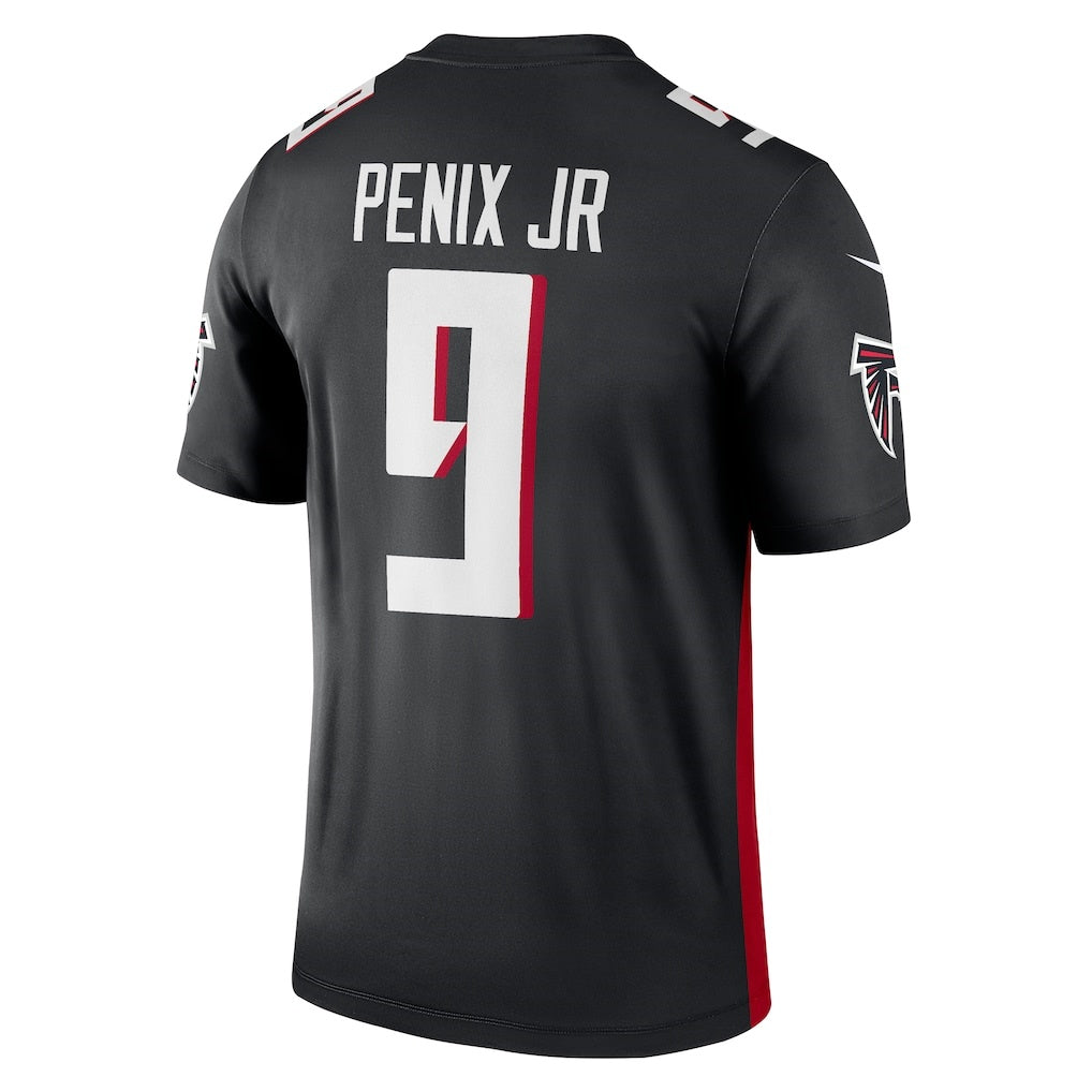 A.Falcons #9 Michael Penix Jr. Black Legend Player Performance Top Stitched Football American Jersey