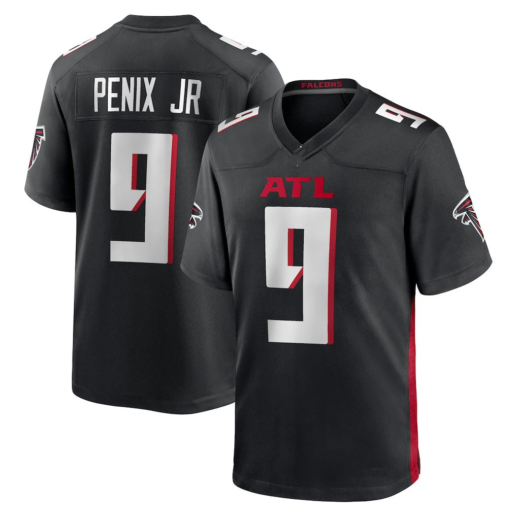 A.Falcons #9 Michael Penix Jr. Black Player Game Stitched Football American Jersey