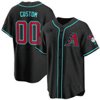 Arizona Diamondbacks 2024 Cool Base Custom Jersey â€?Black Baseball Jersey