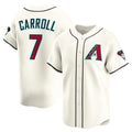 Arizona Diamondbacks #7 Corbin Carroll Cream Home Limited Player Baseball Jersey