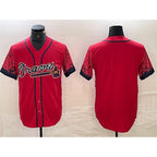 Atlanta Braves Blank Red City Connect Cool Base Stitched Baseball Jersey