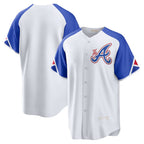 Atlanta Braves White 2023 City Connect Replica Baseball Jersey