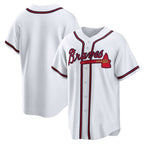 Atlanta Braves White Home Replica Team Baseball Jersey