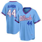 Atlanta Braves #44 Hank Aaron Powder Blue 2026 City Connect Stadium Baseball Jersey