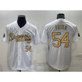 Atlanta Braves #54 Max Fried Number White 2022 All Star Stitched Cool Baseball Jersey