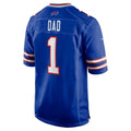 B.Bills Number #1 Dad Royal Game Stitched Football American Jersey