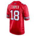 B.Bills #18 Amari Cooper Red Alternate Game Stitched Football American Jersey