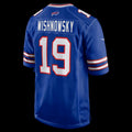 B.Bills #19 Mitch Wishnowsky Royal Team Game Stitched Football American Jersey