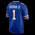 B.Bills #1 Mecole Hardman Royal Team Game Stitched Football American Jersey