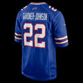B.Bills #22 Chauncey Gardner-Johnson Royal Team Game Stitched Football American Jersey