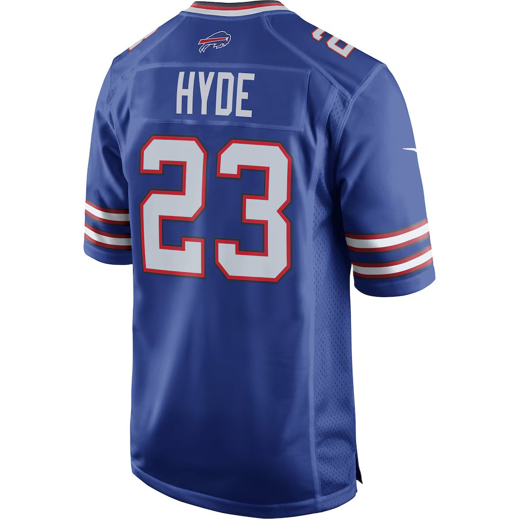 B.Bills #23 Micah Hyde Royal Game Player Stitched Football American Jersey
