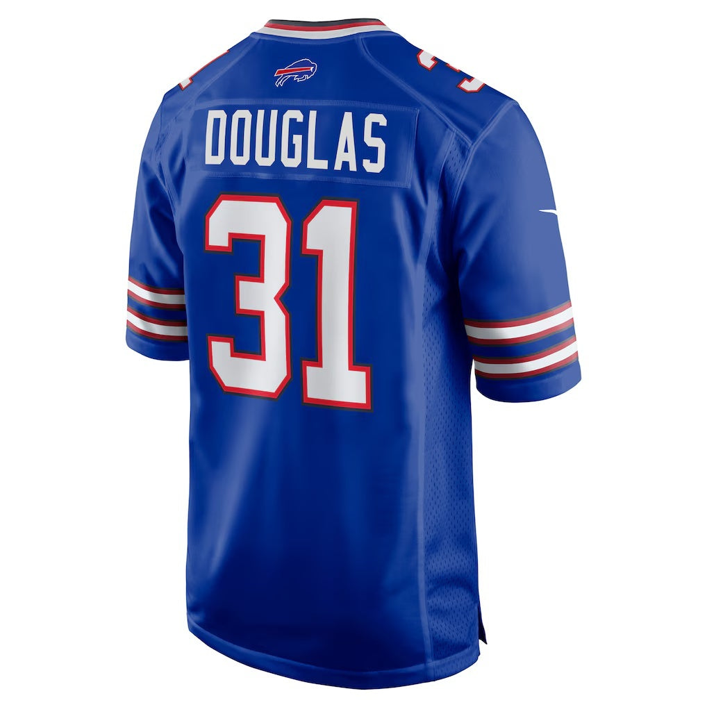 B.Bills #31 Rasul Douglas Royal Game Stitched Football American Jersey