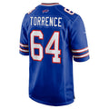B.Bills #64 O'Cyrus Torrence Royal Home Game Stitched Football American Jersey