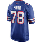 B.Bills #78 Bruce Smith Royal Game Retired Player Stitched Football American Jersey