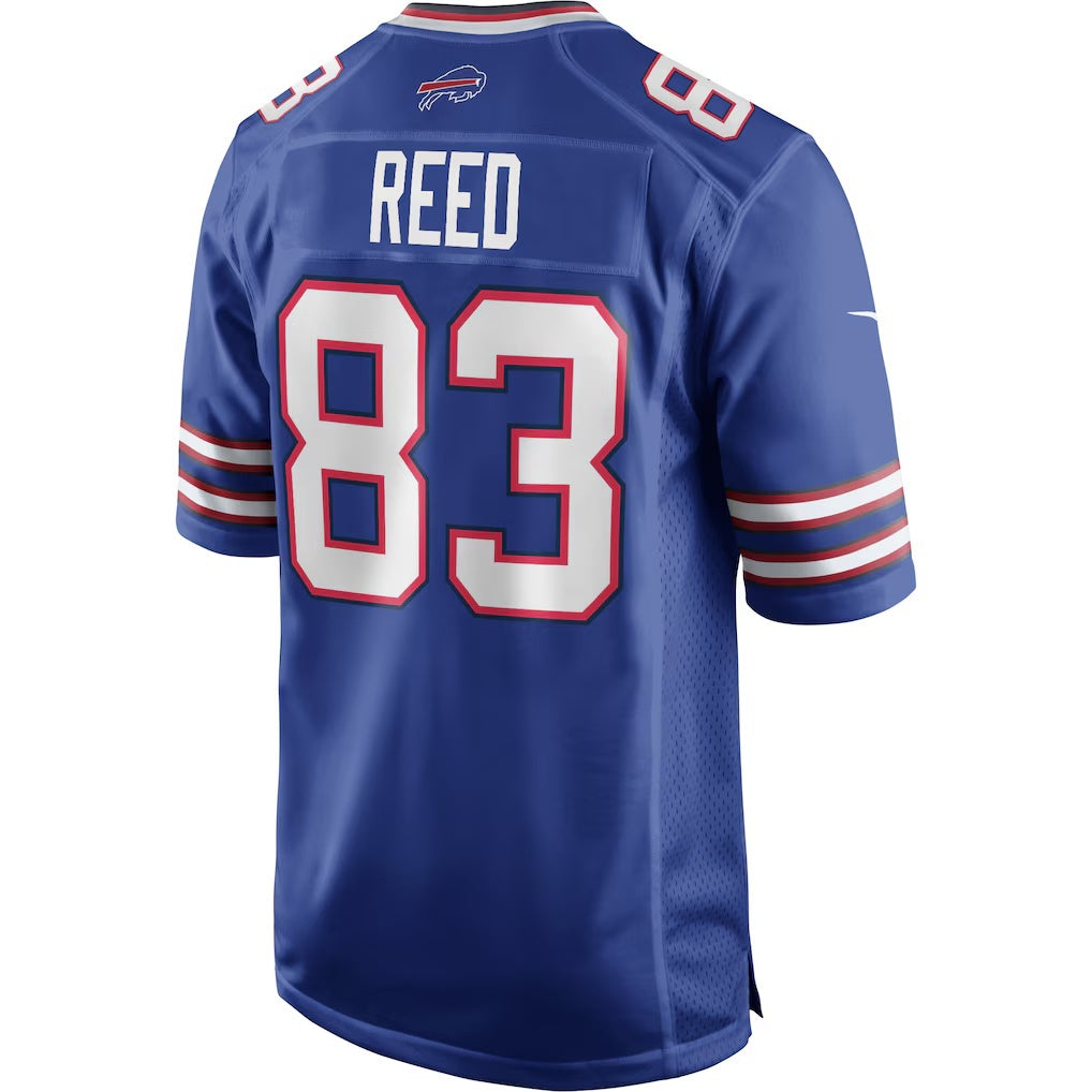 B.Bills #83 Andre Reed Royal Game Retired Player Stitched Football American Jersey