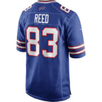 B.Bills #83 Andre Reed Royal Game Retired Player Stitched Football American Jersey