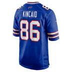 B.Bills #86 Dalton Kincaid Royal Game Stitched Football American Jersey