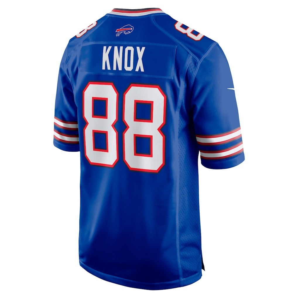 B.Bills #88 Dawson Knox Royal Game Stitched Football American Jersey