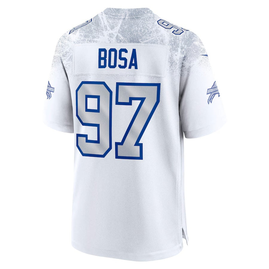 B.Bills #97 Joey Bosa 2025 Rivalries Collection Game Jersey - White