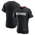 Baltimore Orioles Black City Connect Authentic Baseball Jersey