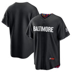 Baltimore Orioles Black City Connect Replica Baseball Jersey