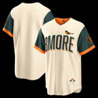 Baltimore Orioles Natural 2026 City Connect Stadium Baseball Jersey