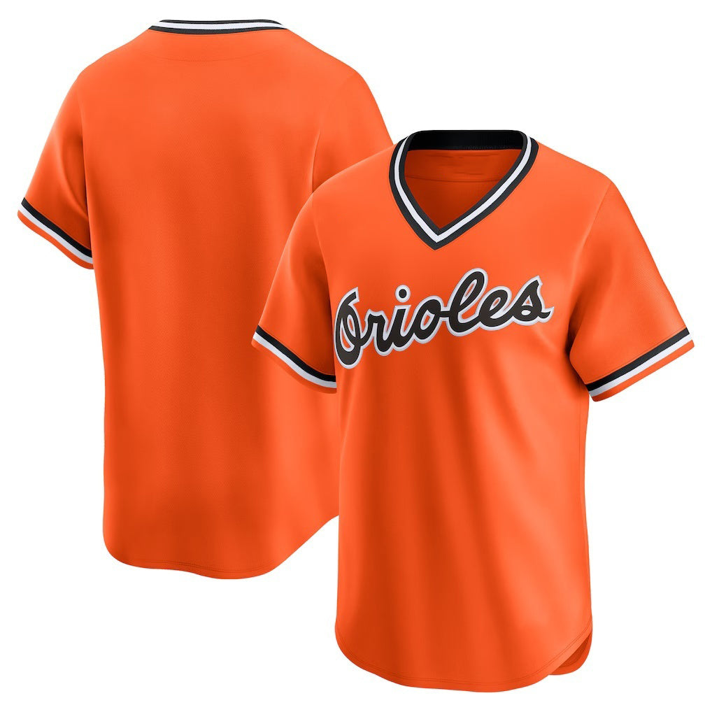 Baltimore Orioles Orange Throwback Cooperstown Collection Limited Baseball Jersey