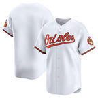 Baltimore Orioles White Home Limited Baseball Jersey