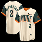 Baltimore Orioles #2 Gunnar Henderson Natural 2026 City Connect Stadium Baseball Jersey