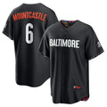Baltimore Orioles #6 Ryan Mountcastle Black City Connect Replica Player Baseball Jersey