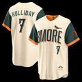 Baltimore Orioles #7 Jackson Holliday Natural 2026 City Connect Stadium Baseball Jersey