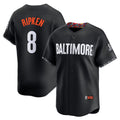 Baltimore Orioles #8 Cal Ripken Jr. Black City Connect Limited Player Baseball Jersey