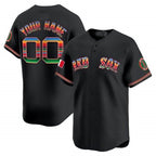 Boston Red Sox Mexico Vapor Premier Limited Custom Jersey ¨C Black Baseball Jersey