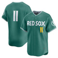 Boston Red Sox #11 Rafael Devers Green 2025 City Connect Limited Stitched Baseball Jersey