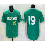 Boston Red Sox #19 Roman Anthony Green 2025 City Connect Limited Baseball Jersey
