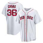 Boston Red Sox #36 Triston Casas White Home Replica Baseball Jersey