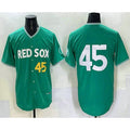 Boston Red Sox #45 Pedro Martinez Green 2025 City Connect Limited Baseball Jersey