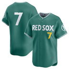 Boston Red Sox #7 Masataka Yoshida Green 2025 City Connect Limited Stitched Baseball Jersey