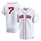 Boston Red Sox #7 Masataka Yoshida White Home Limited Player Baseball Jersey